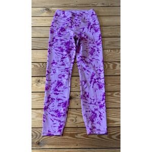IVL Collective High Rise Patterned Leggings Size 6 Women’s Purple